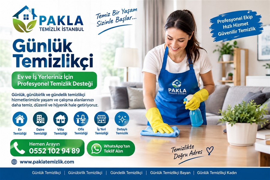 Günübirlik Temizlikçi
